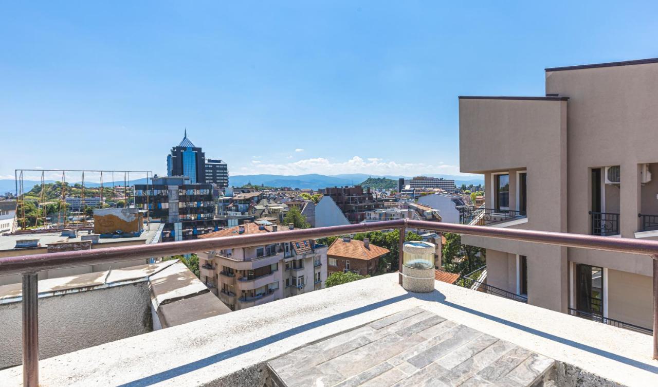 Ferienwohnung Fancy 1Bd Penthouse With Terrace Near The Centre By Flat Mаnager Plowdiw Exterior foto